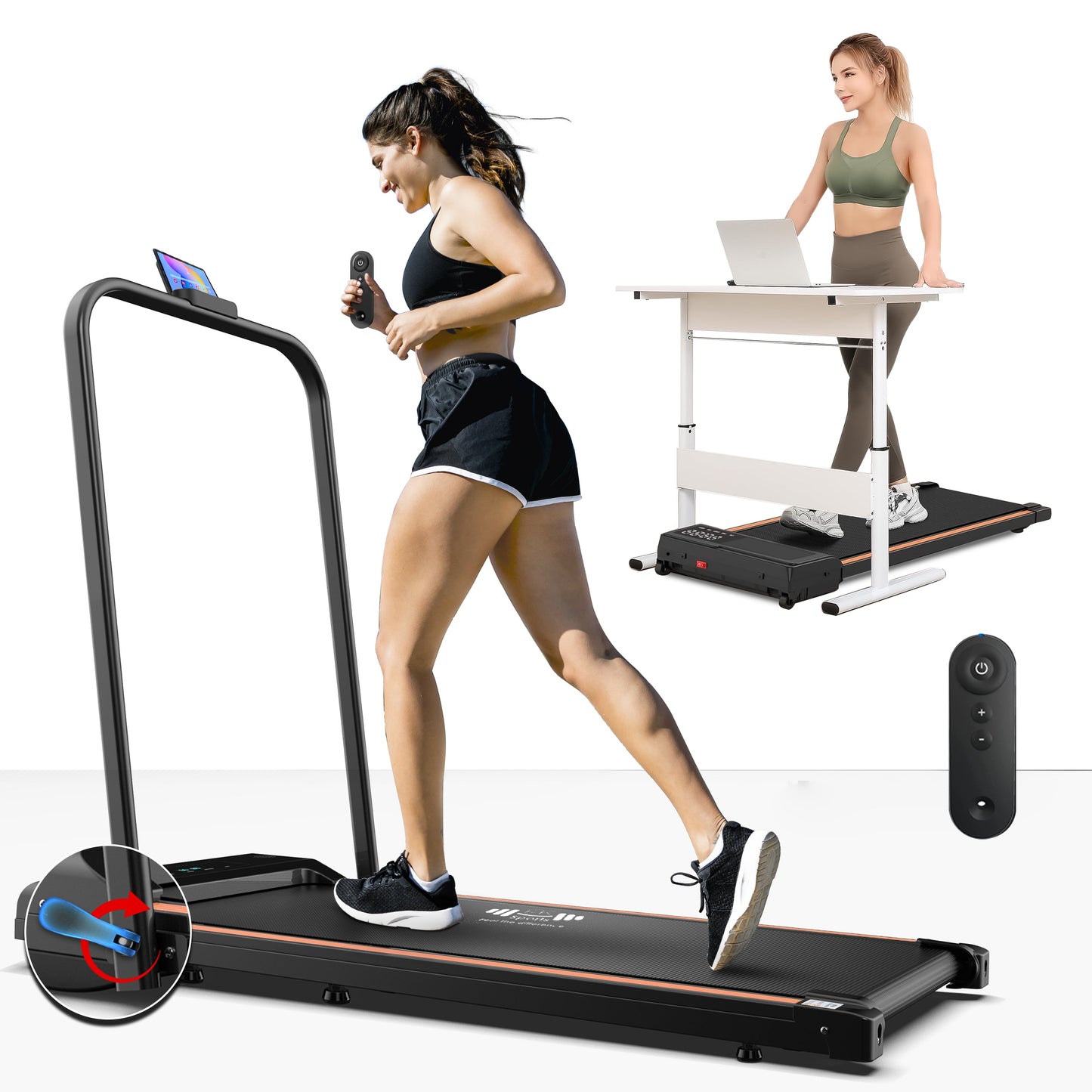 Walking Pad Treadmill for Home & Office