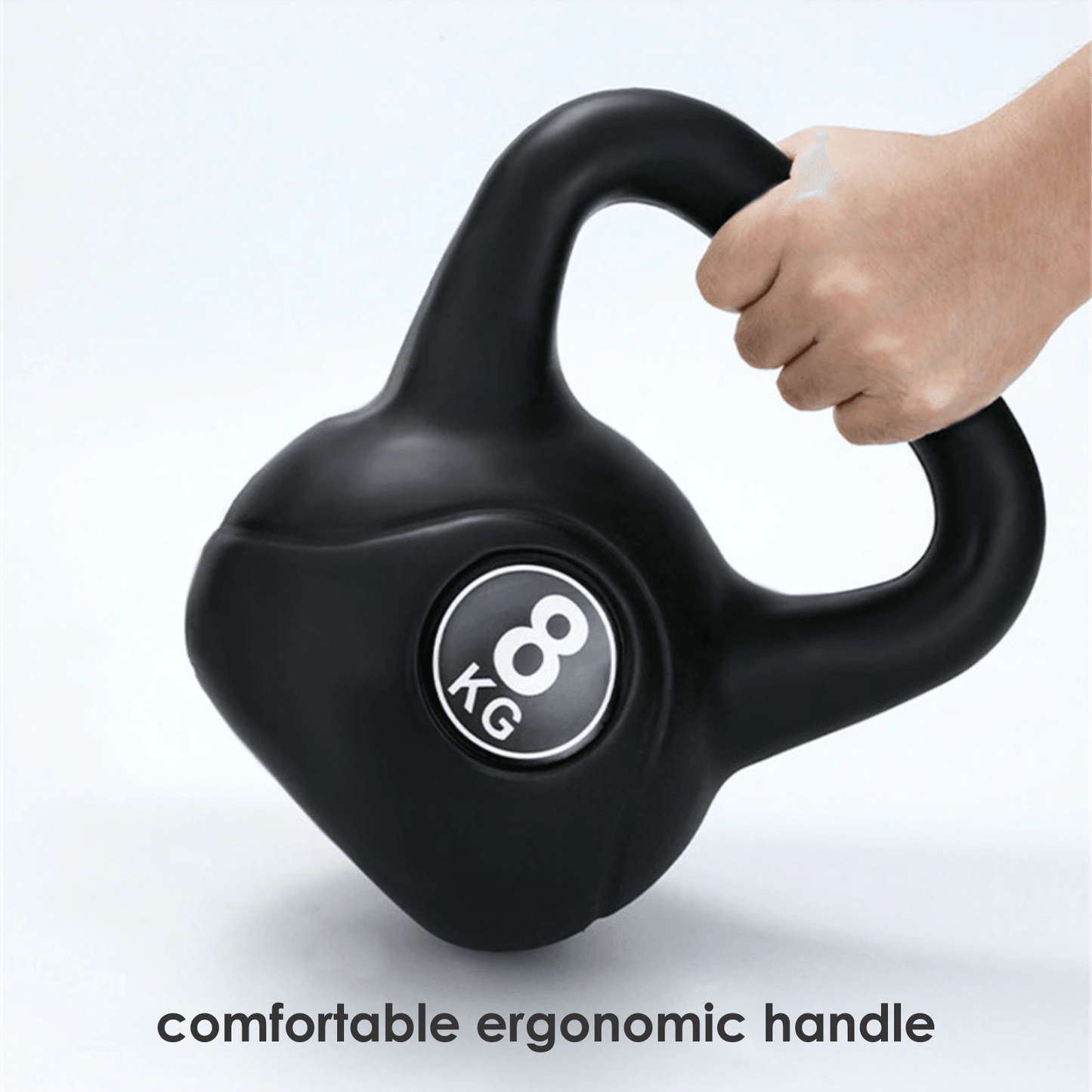 6kg Vinyl Coated Kettlebell – Heavy Duty Weight for Home Gym Workouts, Strength Training & Fitness – Ideal for Men & Women