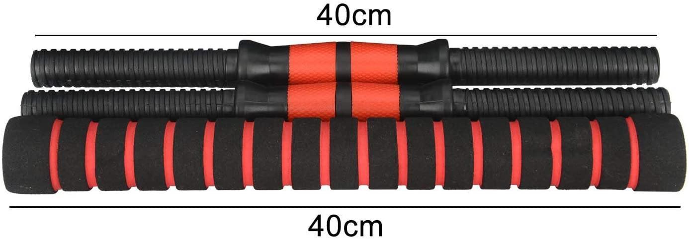 20kg Adjustable Dumbbells & Barbell Set – Home Gym Weights with Connecting Rod for Men & Women