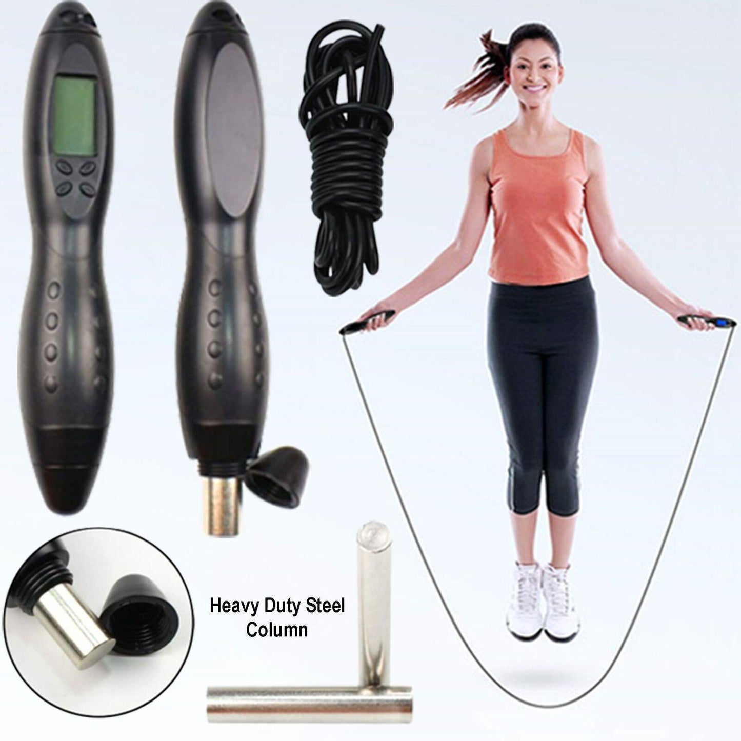 Digital LCD Jumping Skipping Rope